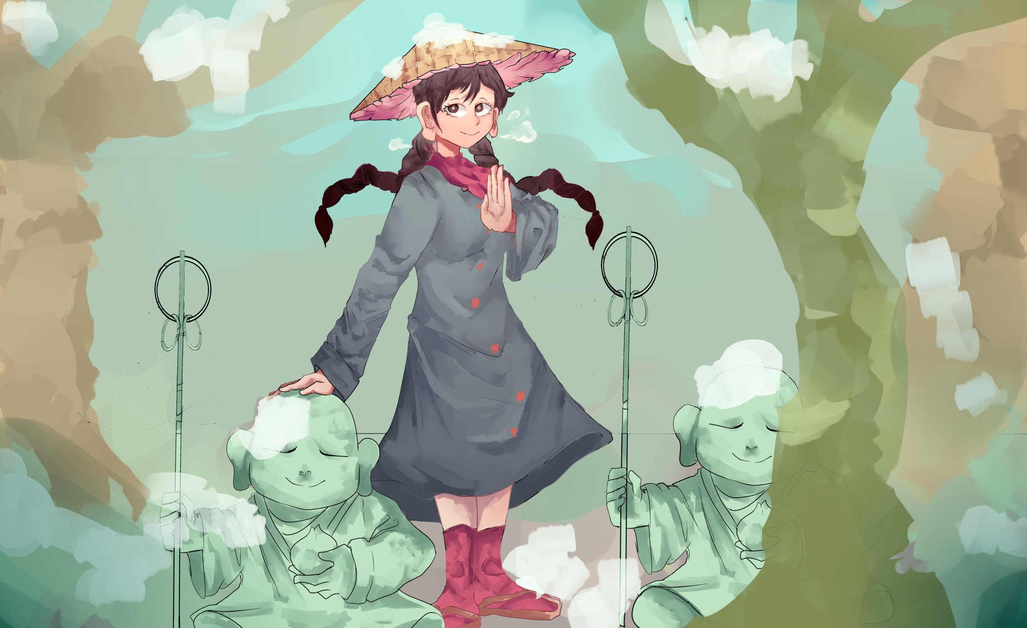 lurker474 (ラーカー) on Twitter "RT Ariq_dreemur jizo statue 東方project