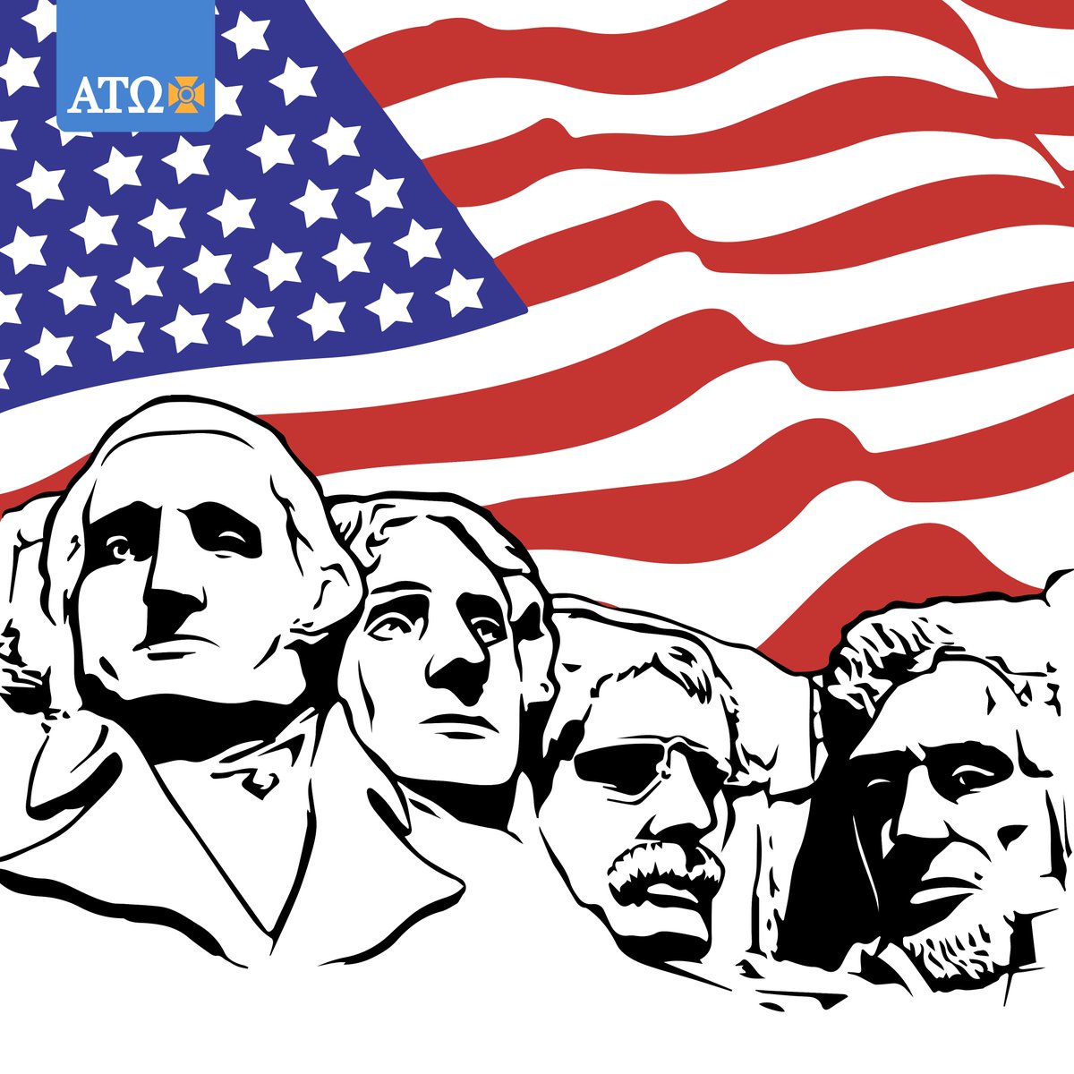 Today we honor the legacy of all the great leaders who have guided our nation. Happy President's Day from ATO! Love and Respect
