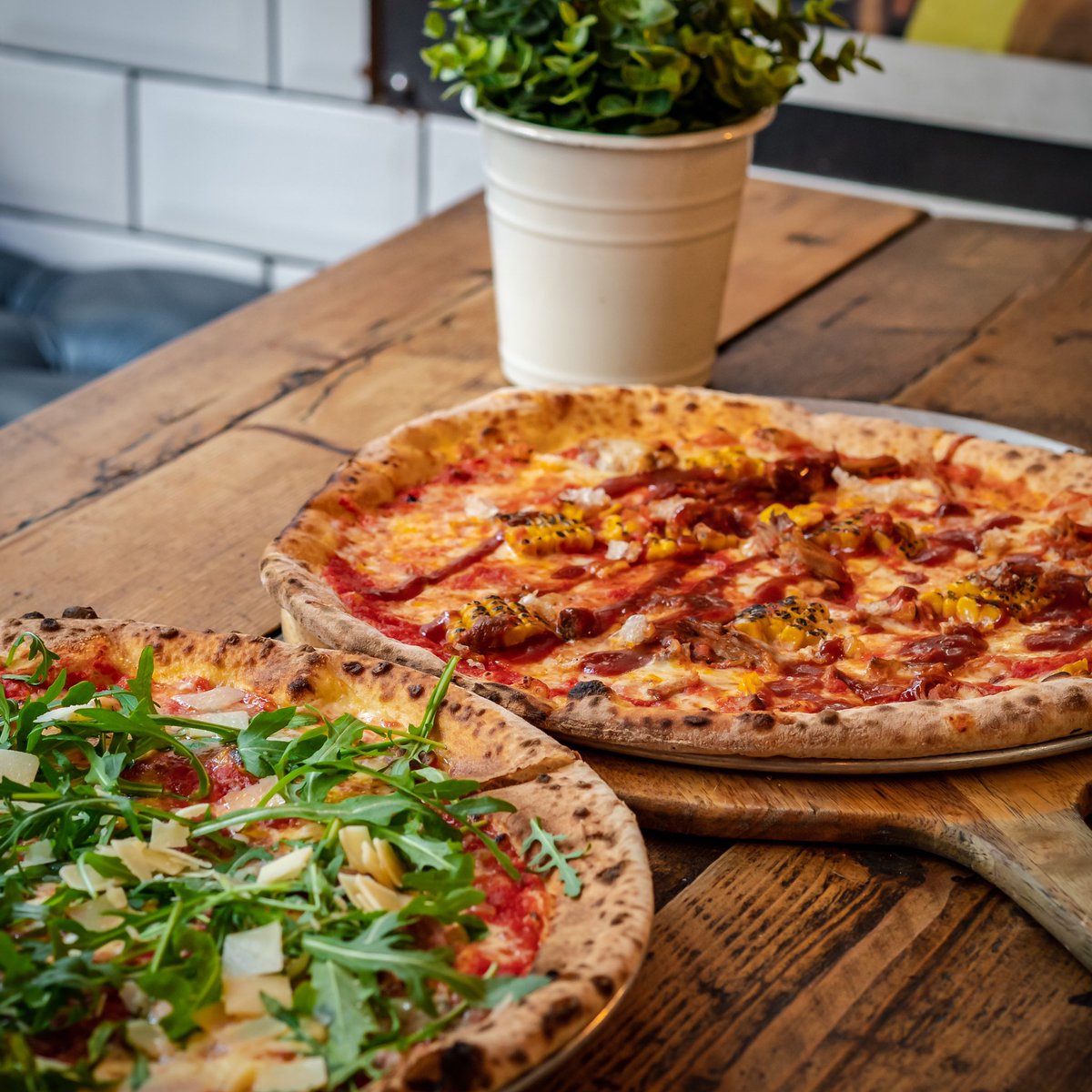 doughedinburgh's tweet photo. Two 14" Dough pizzas for only £20.95 every Mon-Wed. Order online: https://t.co/YMZwmmRCoO https://t.co/GVXcjHTZpX