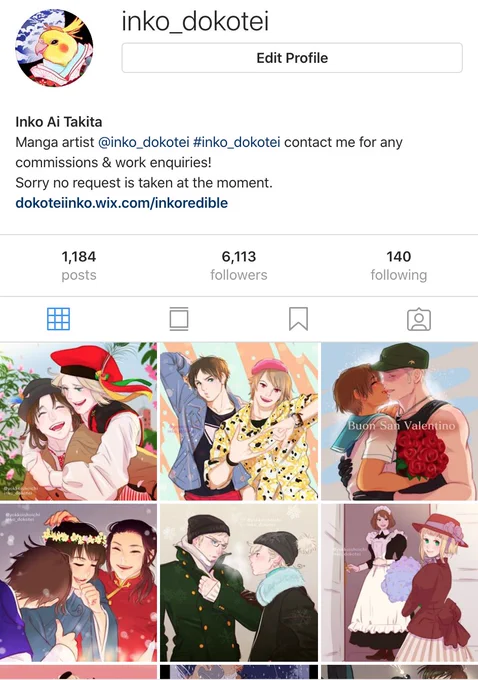 If you're wondering if you can see my works on any other application...

My Instagram account: @inko_dokotei
FB: @InkoMangaManger
Tumblr: @Inkodoodles

(all in English)

See you there! 