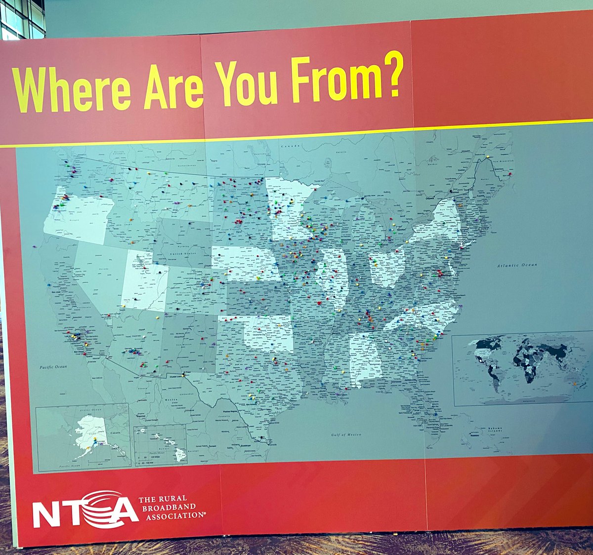 clalexan's tweet photo. Excited to be with #ruralbroadband providers from communities across the nation to collaborate and put innovation into practice. The digital revolution is among us! Innovation is key to moving forward. #fiberforthecommunity #RTIME2020 https://t.co/ix34IKQy0G