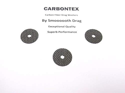 3 Smooth Drag Carbontex Washers #SDS78 4000FA SHIMANO REEL PART Stradic Ci4 