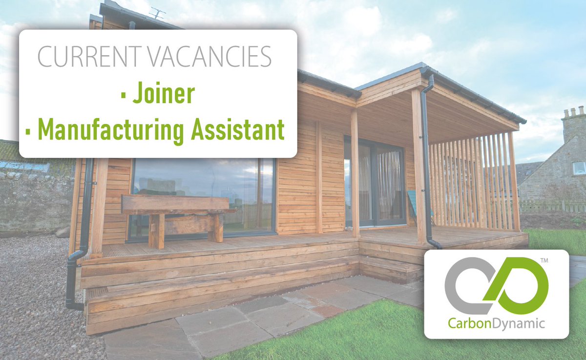 ⭐️ WE ARE RECRUITING ⭐️

We have 2 exciting opportunities to join our team.

These positions are based at our site at Cromarty Firth Industrial Park, Invergordon and will report to the Foreman Joiner.

For Job Specs and how to apply please visit
carbondynamic.com/careers