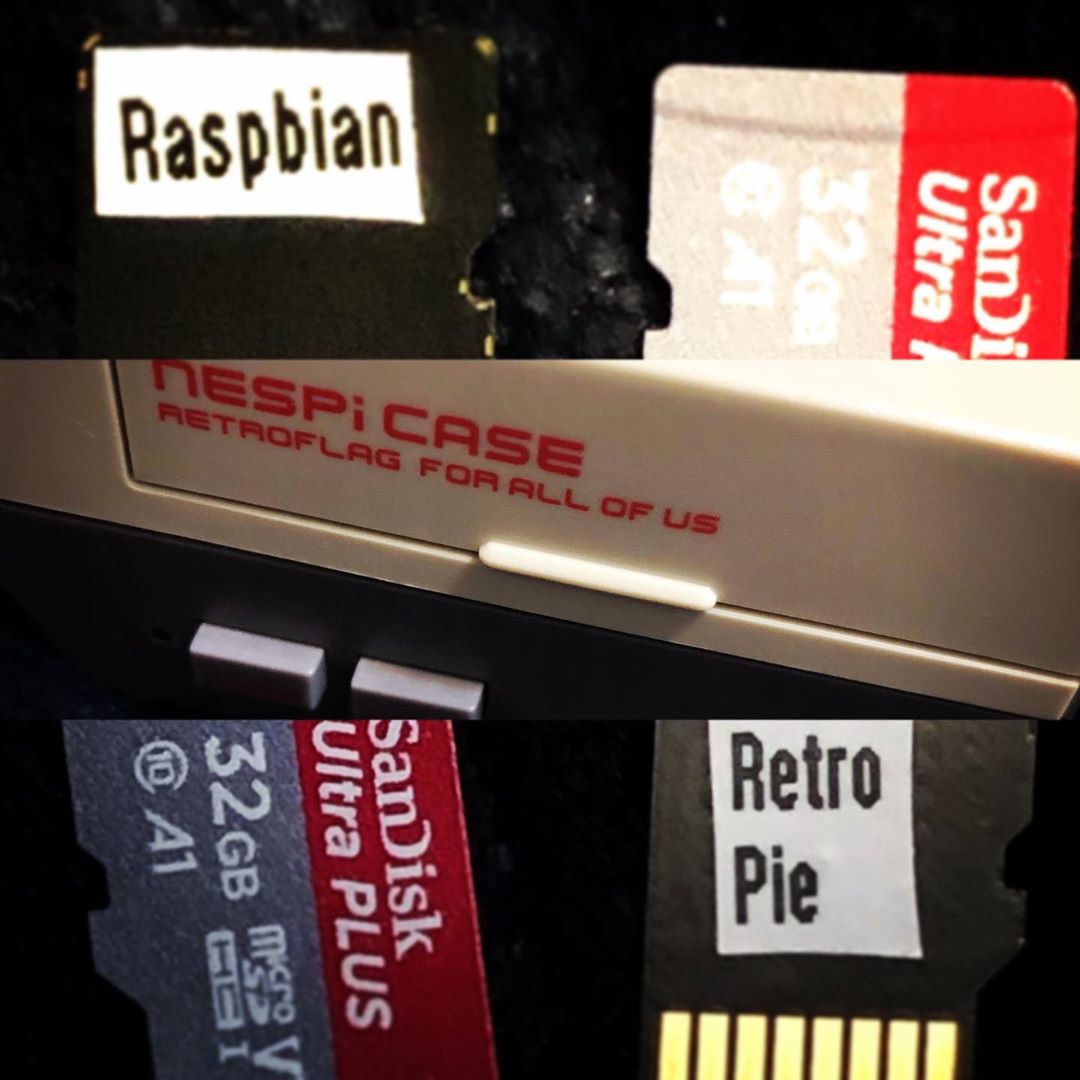 buds_brews's tweet photo. One of the thing I most love about my #raspberrypi is switching OSes is as easy as switching microSD cards! Check the NESPi case too! ❤️
#retrogaming #raspbian #linux #foss #nespi #nespicase #positivevibes https://t.co/OXbktiETHT