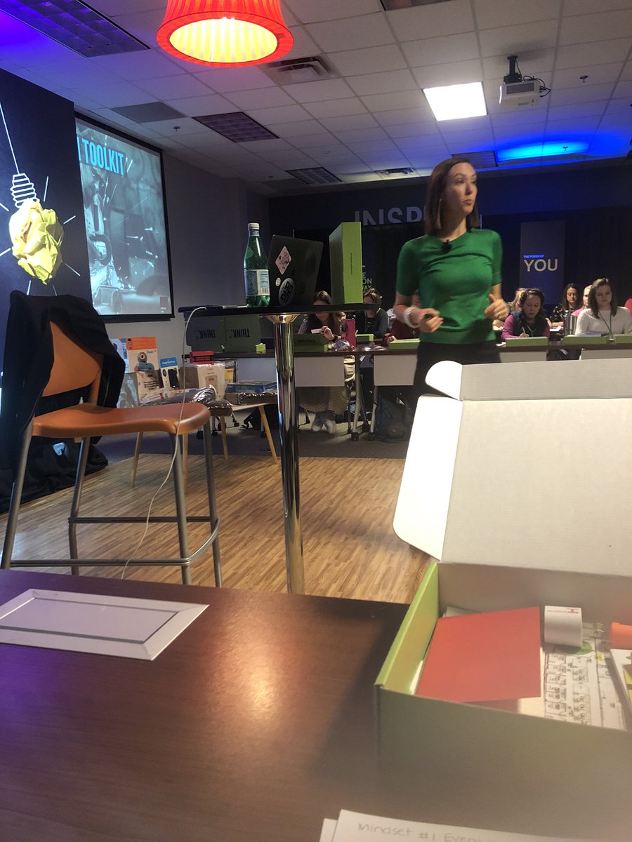 KinderWithDavis's tweet photo. Learning strategies to boost creativity and create innovation with Sara Frasca! #rssthinkconference @RSSinformation https://t.co/8DME4wiOZ2