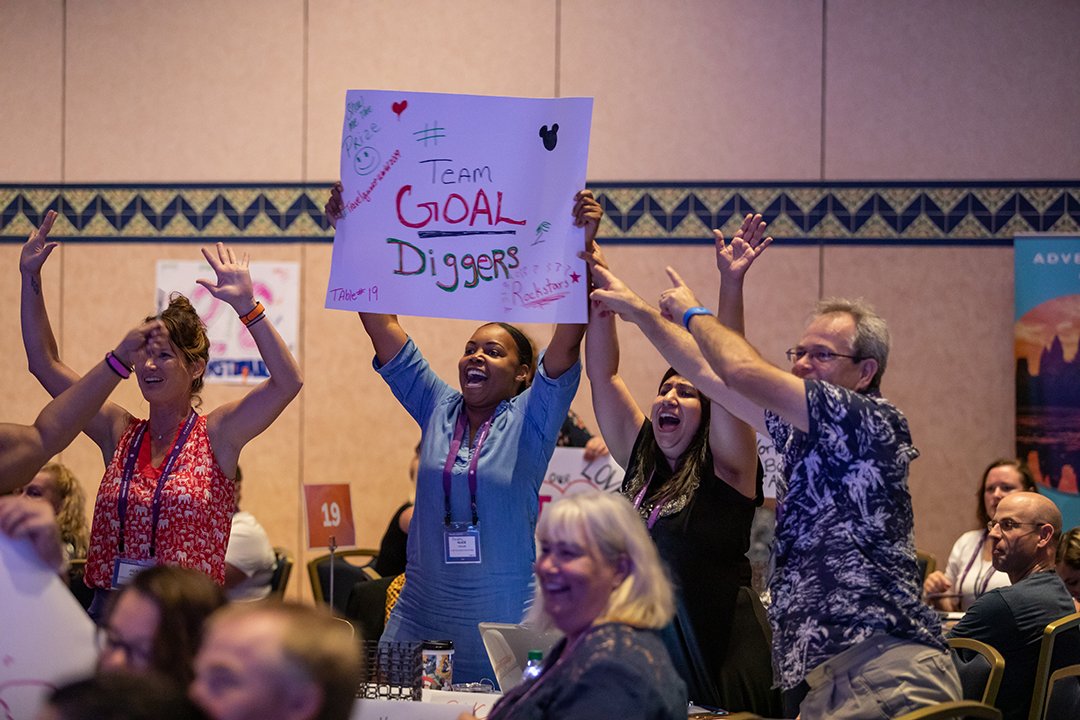 WorldViaNetwork's tweet photo. Our members were excited and ready to learn how to propel their businesses at Travel Quest World 2019. Look at all that energy! What are you looking forward to learning this year? #motivationmonday #travelquestworld #agentsgetmore https://t.co/oVODTDt5IQ