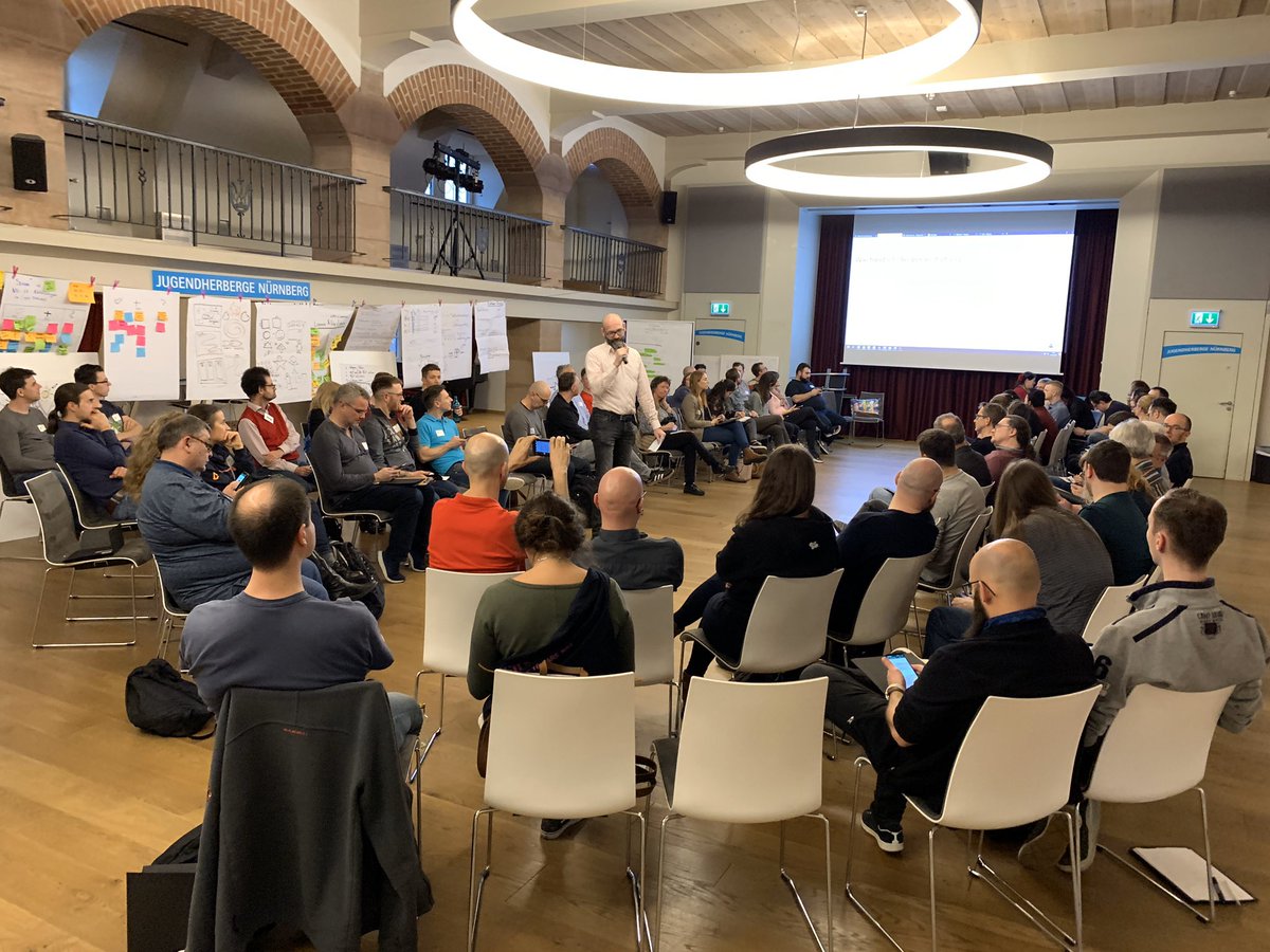 VHemmert's tweet photo. Ein toller Tag voller Impulse und Ideen geht zu Ende. Nach dem Agile Monday 100 letztes Jahr ist es Agile Open Fire erneut gelungen Agilisten der Region zusammenzubringen um sich auszutauschen und inspirieren. Danke @fire_agile! #agileopenfire #agile #nürnberg #amnue https://t.co/fJPAl7MaDQ