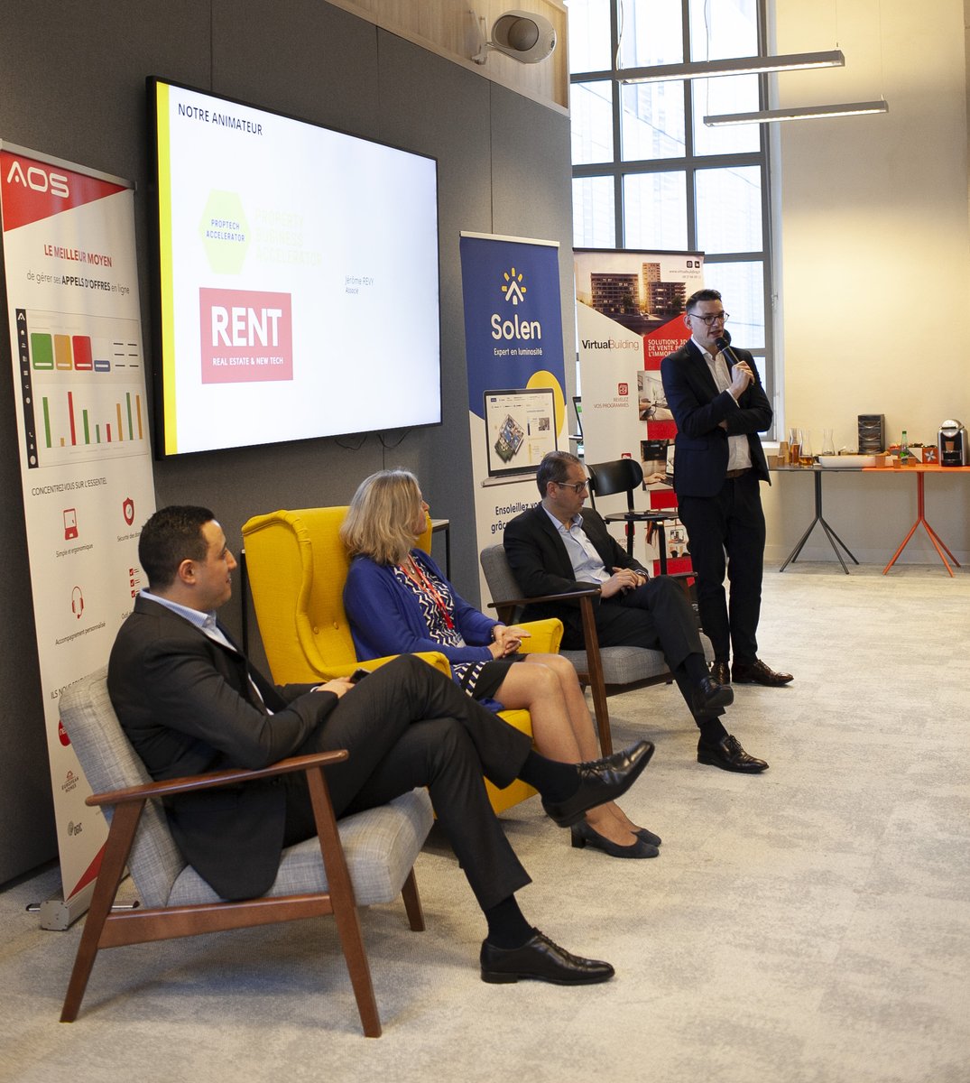 solen_france's tweet photo. Vendredi dernier se déroulait la 2ème édition du Digital Morning à Lyon. L'occasion pour SLC Pitance, Eiffage Immobilier et Groupe Edouard Denis de témoigner sur l'usage des outils digitaux ! Un grand merci à tous pour votre participation🏠☀️#immobilier #DigitalMorning #PropTech https://t.co/SFFIGXOKnm