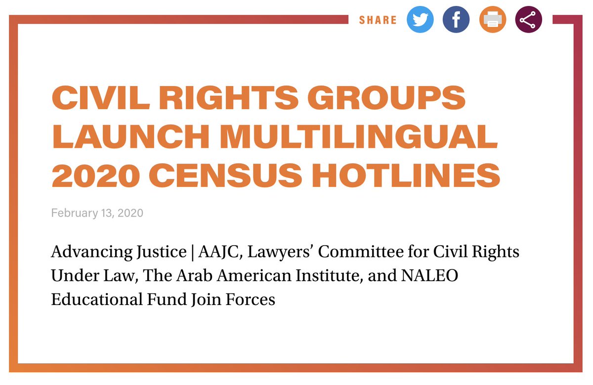 ar_census's tweet photo. There are TONS of #Census2020 resources out there, but what about for non-English speakers? Several civil rights groups are on it — read this press release to find out how to #GetOutTheCountAR in multi-lingual communities because #ARCounts: https://t.co/Gfn8eCXfar https://t.co/SPgyZTX6kj