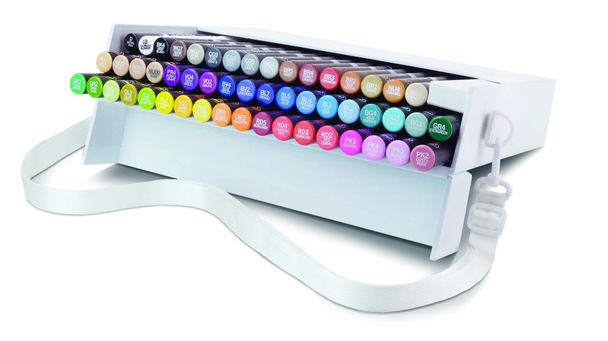 52 colours, endless possibilities. <a href="/ChameleonAP/">Chameleon Art Products</a>'s unique system allows you to decide which shade your artwork takes bit.ly/2P0c98A #WednesdayWisdom #StationeryAddict #Inkspiration