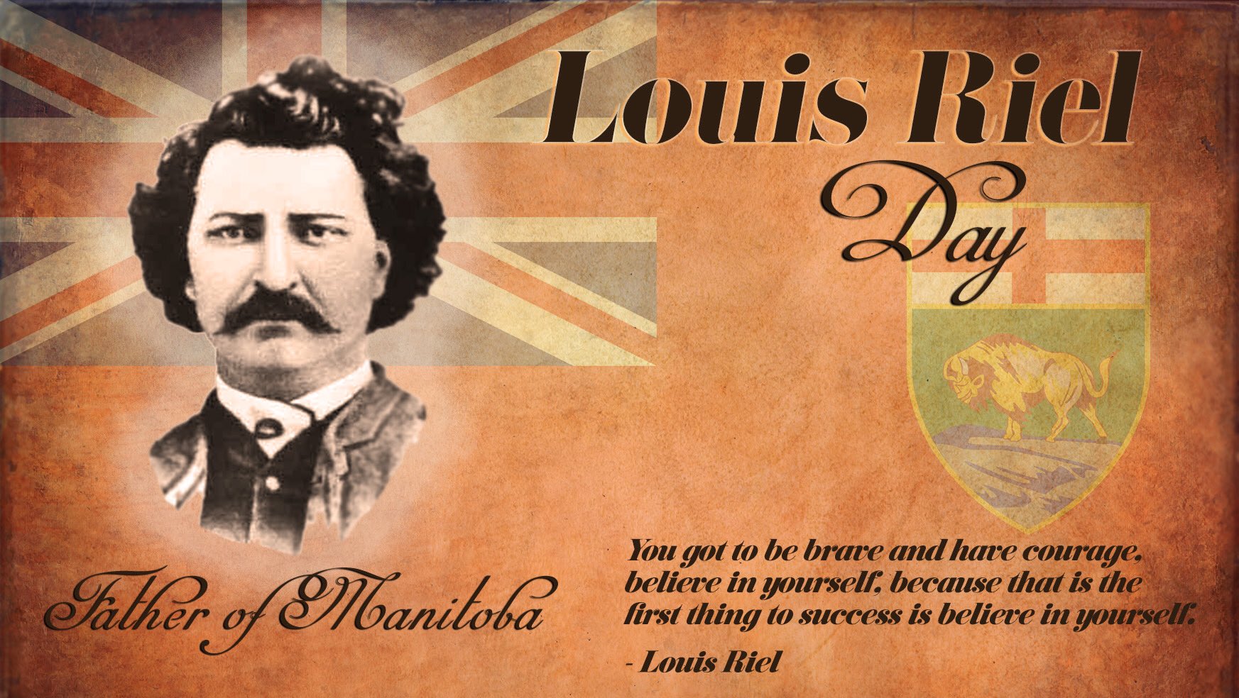 Legislative Assembly of Manitoba on Twitter: "Happy Louis Riel Day Manitoba! Today, we celebrate the life and legacy of Louis Riel and respect for the history, identity and culture of the Métis