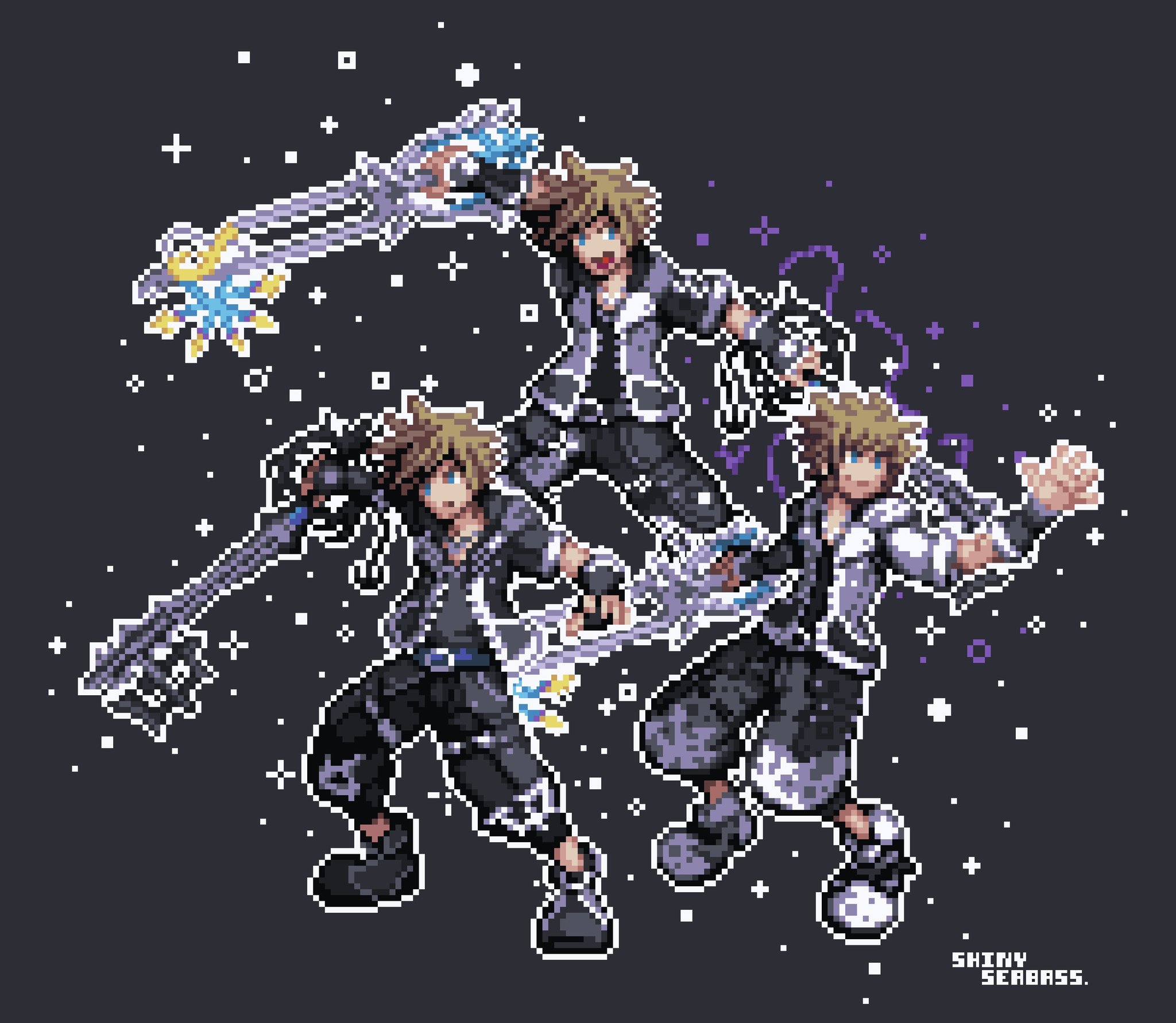 Sebastian Seabass I M So Glad Se Added Oblivion And Oathkeeper For Sora In Kingdom Hearts 3 Dark Light And Double Forms Are Sick I Just Wish Both Forms Felt A
