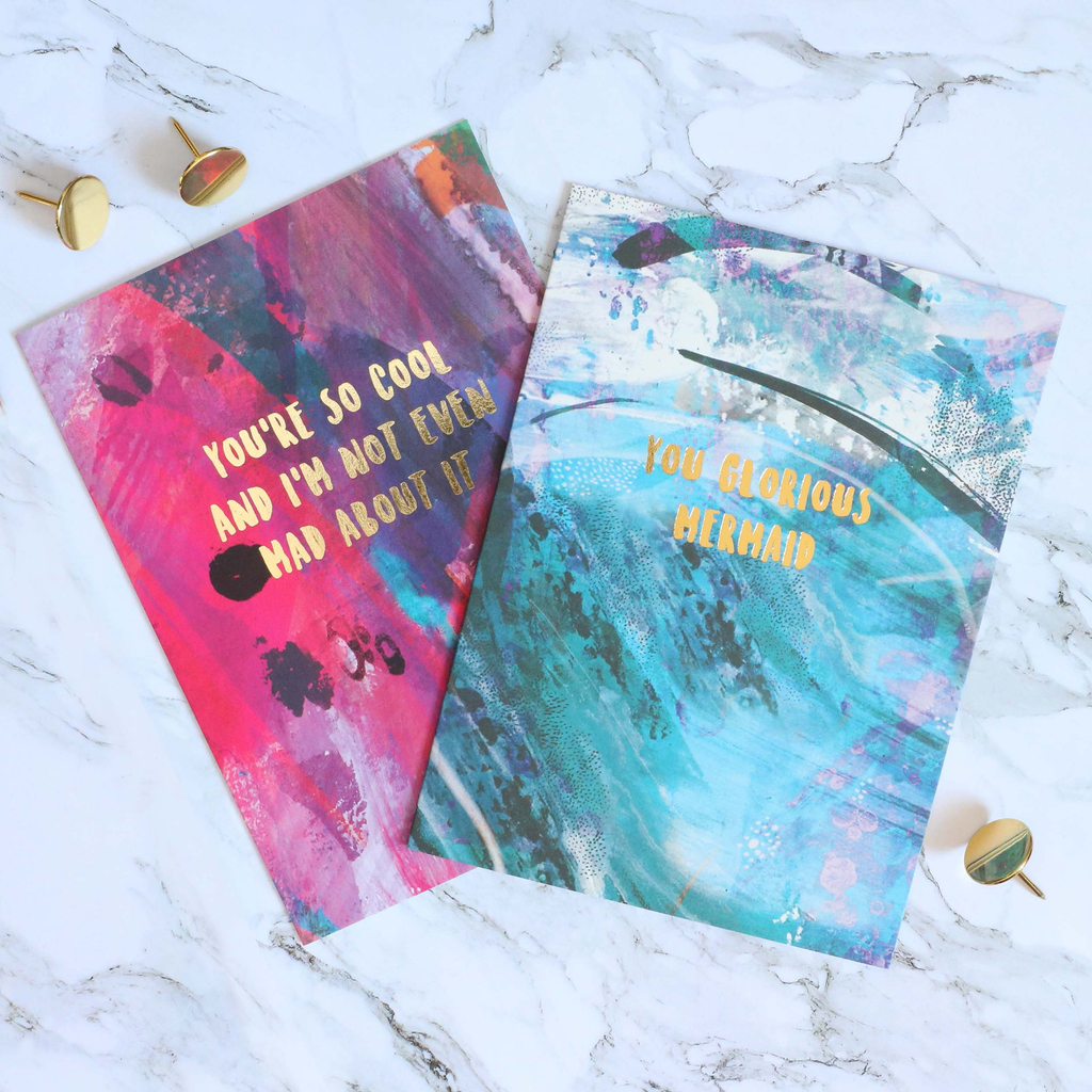 Our Paper Ninja cards will be sure to put a smile on your face! 🌟 shop the full range on our website.
.
.
.
.
.
#porticodesigns #stationery #stationeryaddict #stationeryfinds #birthday #happybirthday #birthdaycard #painted #sassy #colourful #humour #goldfoil #scribblercards