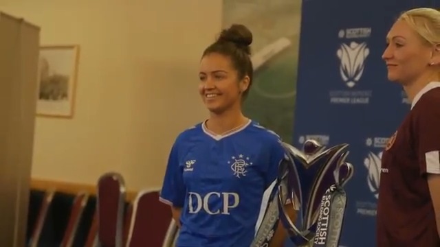Only 6โฃ days until the start of the 2020 SWPL season ๐คฉEmma Brownlie was at Hampden today for the launch of the new campaign.
