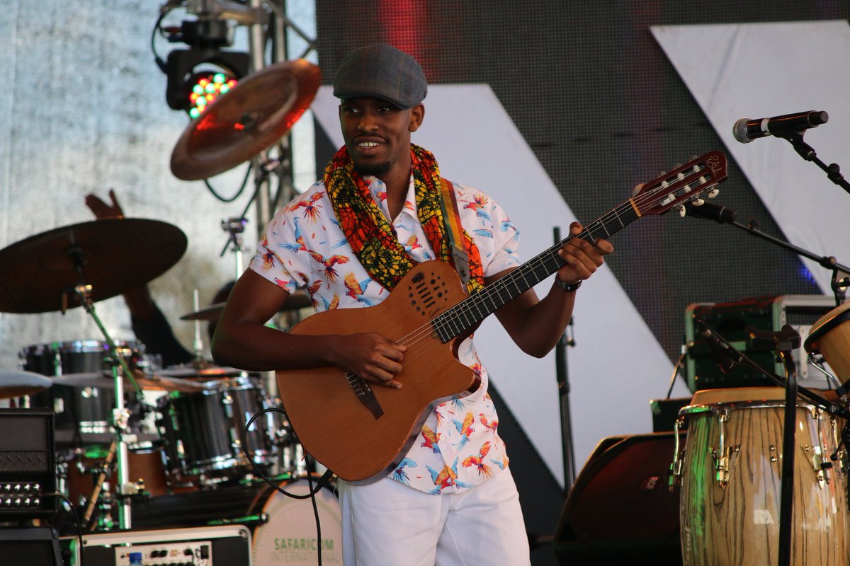 One of my favourite musicians. #SafaricomJazz