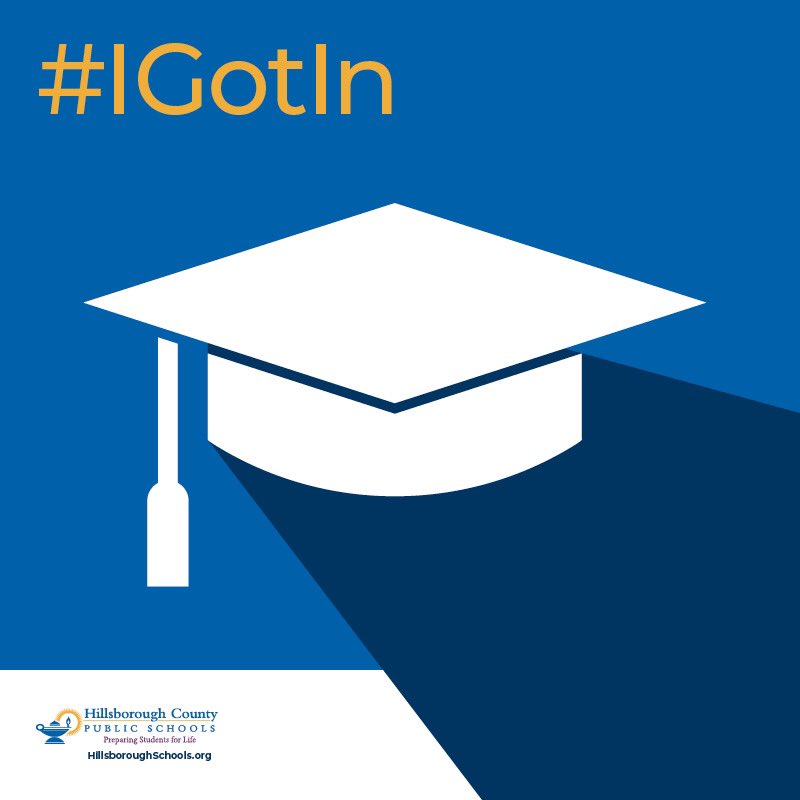 Hillsborough Schools (@hillsboroughsch) on Twitter photo 🎓Attention High School seniors! 🎓We want to see video of you opening up your acceptance letters! Post the video on twitter, tag <a href="/HillsboroughSch/">Hillsborough Schools</a>, and use the hashtag #IGotIn!
We want to congratulate everyone on their big accomplishments! 🎓Attention High School seniors! 🎓We want to see video of you opening up your acceptance letters! Post the video on twitter, tag <a href="/HillsboroughSch/">Hillsborough Schools</a>, and use the hashtag #IGotIn!
We want to congratulate everyone on their big accomplishments!