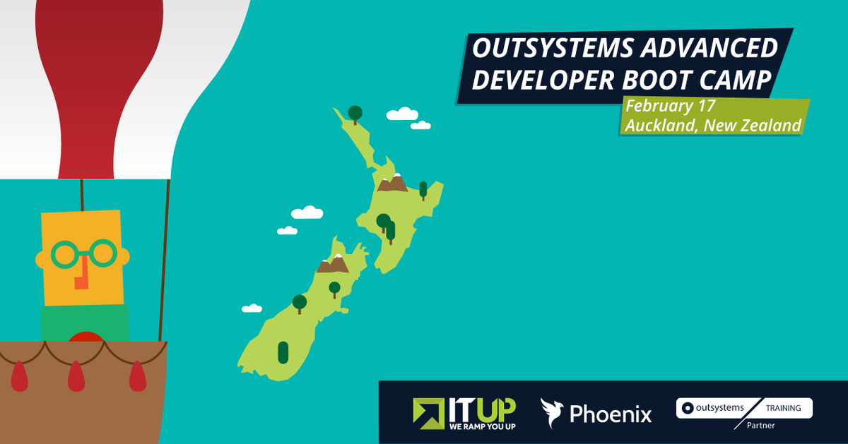_ITUp_'s tweet photo. ๐ณ๐ฟWe're proud to announce that @OutSystems first-ever Boot Camp in New Zealand, in partnership with Phoenix, started on Monday!ย
#ITUp #WeRampYouUp #PhoenixServices #OutSystemsPartner https://t.co/3ZfOVshU4U