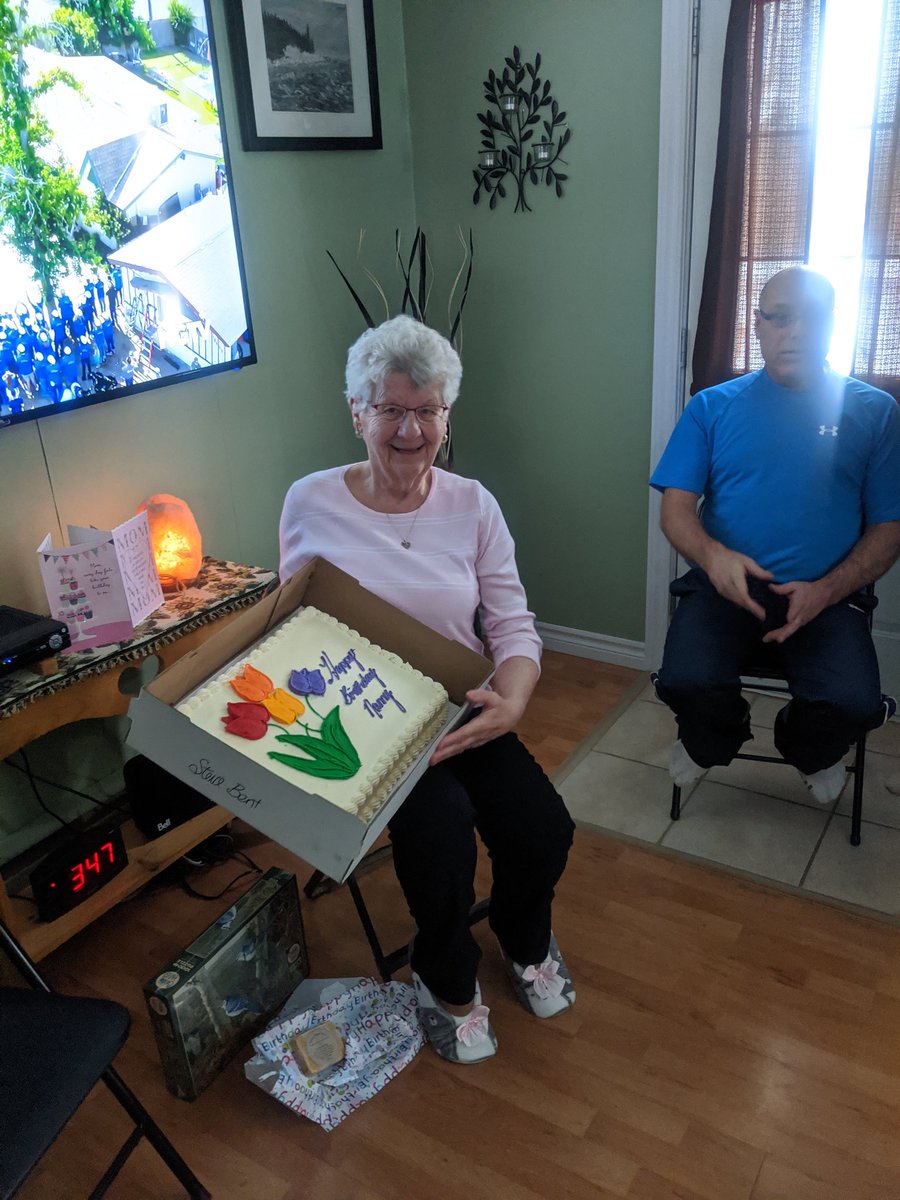 Happy Birthday mom. If there is ever any question about where by work ethic came from, it is from my parents, especially my mother. At 78 she does circles around me. Mom you are the most selfless person i know in this world. Everything is always for everyone else! Your incredible