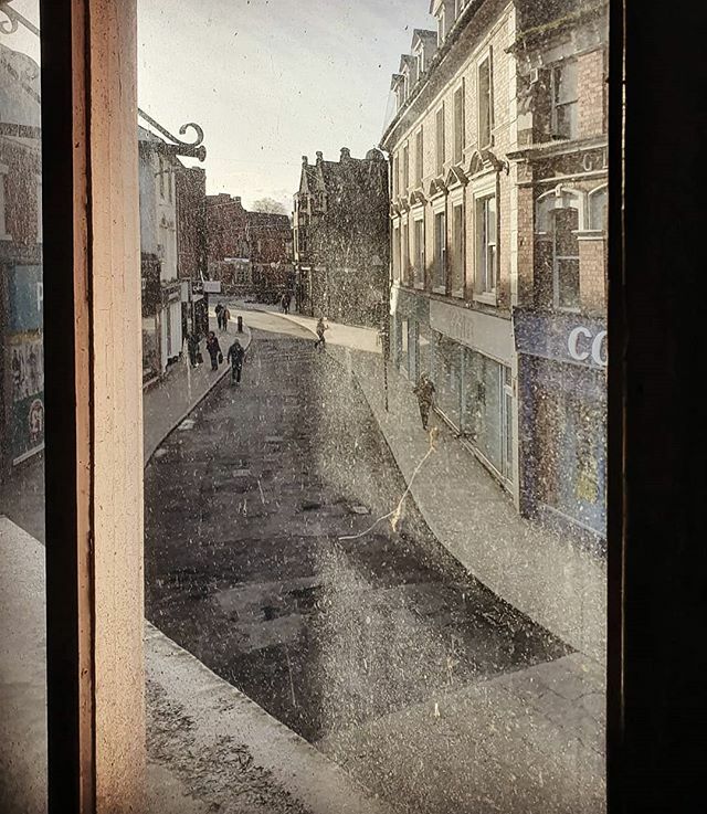 Note: dirty windows provide a nice filter 
#photography #oswestry #architecture #photooftheday