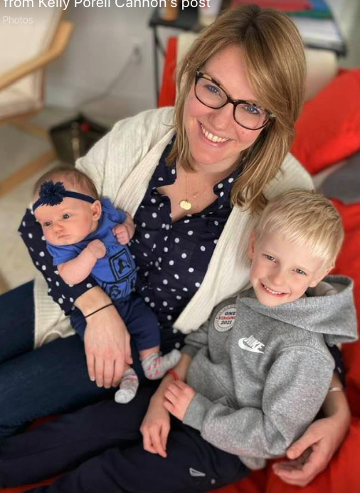 UpVoteVA's tweet photo. Look who stopped by the office this morning! One of the newest redistricting reformers in Virginia, Kathryn, wore her ABCs of gerrymandering onesie.
#fairmaps #gerrymanderingstinks #passtheamendment https://t.co/SBVIL2eR4g