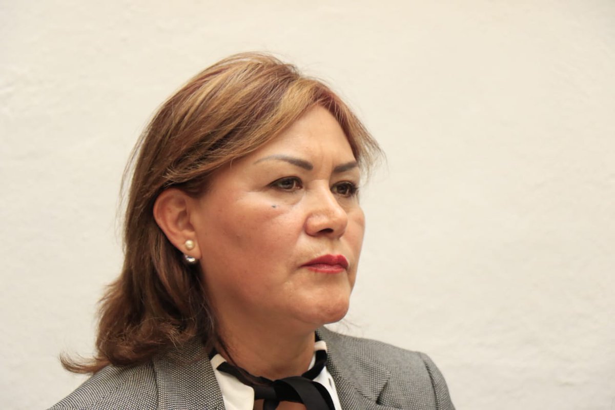sintesisweb's tweet photo. #Puebla 🗣| Maricela Pichón, aspirante a titularidad de la @FiscaliaPuebla comentó que de ocupar el cargo acabará con la impunidad. 📸 @FotoSintesisVH https://t.co/dRP9Rtetrw