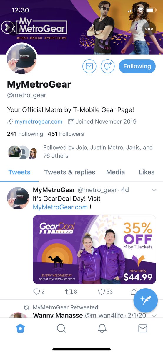 kshermbawa's tweet photo. @BrandyeTreiling @metro_gear Love me some Metro Gear! https://t.co/HSrOtv6Nb1