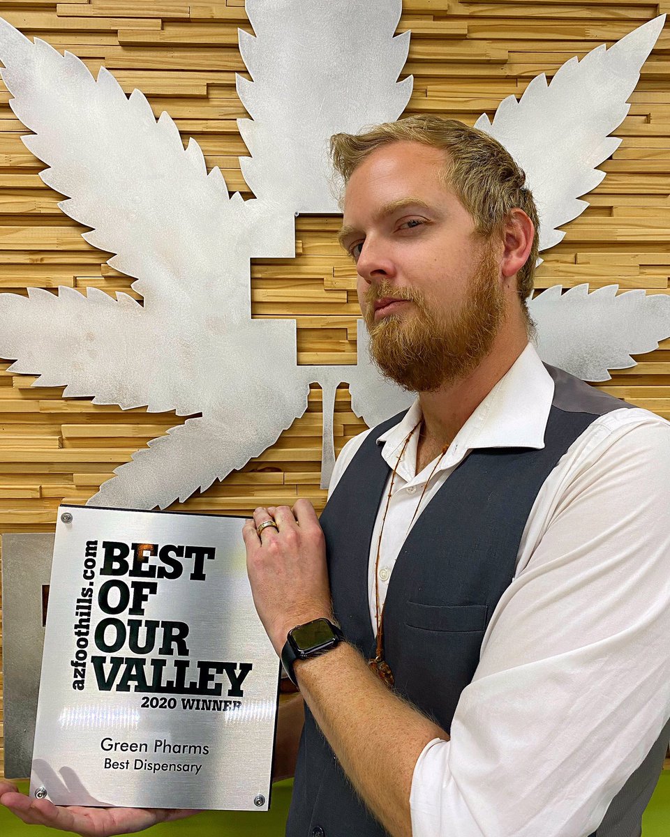 GREENPHARMSaz's tweet photo. We would like to say a big THANK YOU to everyone who voted for us for Best Dispensary on @azfoothills! ๐๐๐ฅ๐จ We love and appreciate our amazing Pharmily and hardworking Pharmers who made this possible!๐๐๐#greenpharmsdispensaries
#azmmj
#prop203
#fueledbythc
#azfoothills https://t.co/7hvjSsIlDM