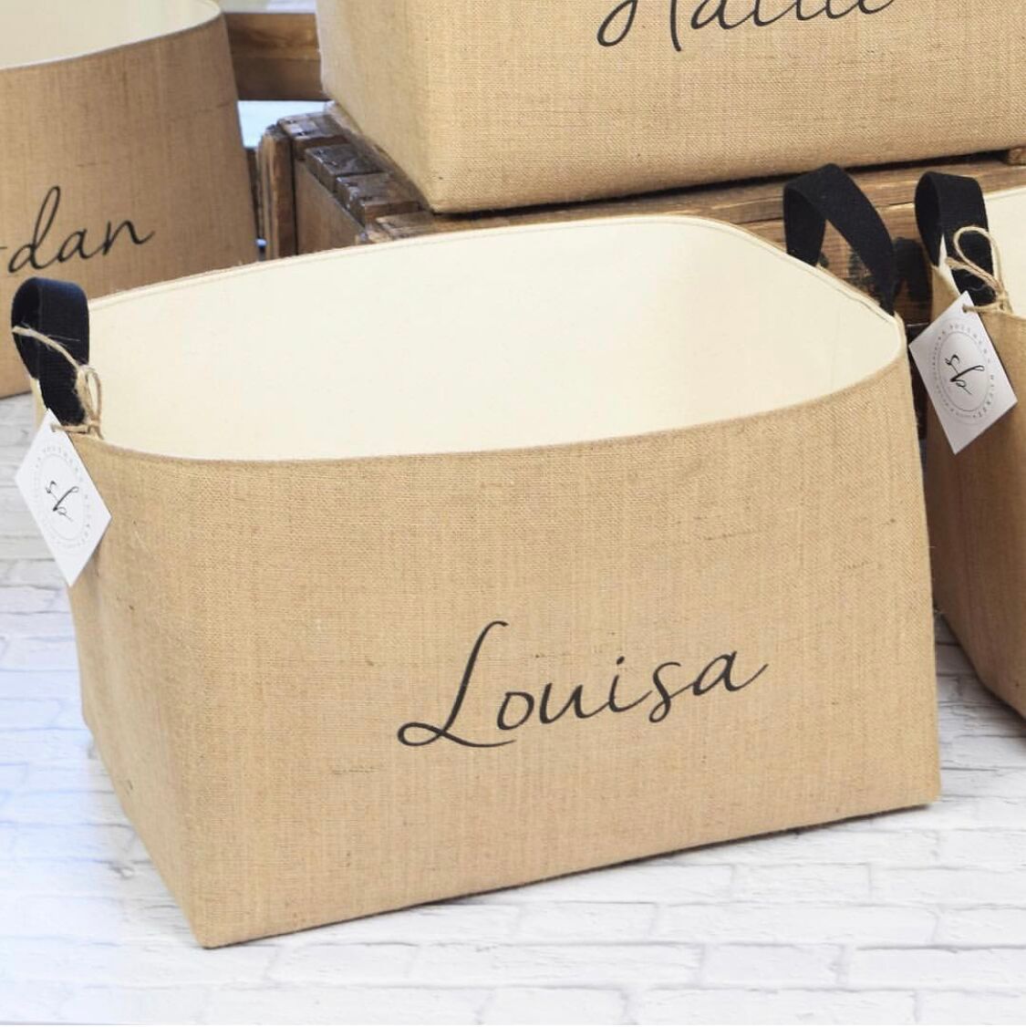 What would your personalized storage bin say? Let us know in the comments and snag yourself a custom bin on sale now through the end of the month! buff.ly/2Szkm5F
