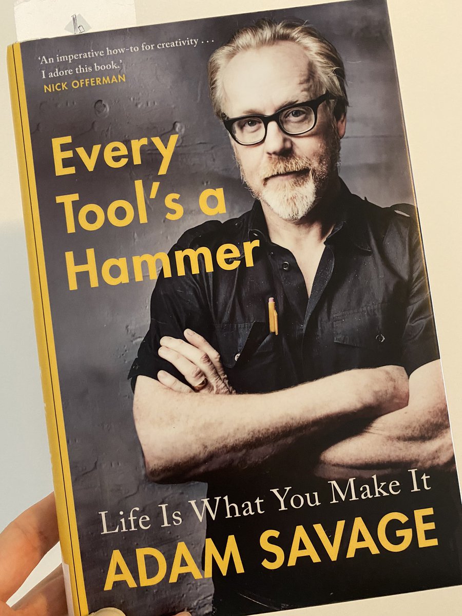 jussiertio's tweet image. 20 pages in and I’m already in love with this book. This is going to be a great read. Thanks @donttrythis for writing this book &amp;amp; being one of the coolest dudes on this planet 🙏

#everytoolsahammer #readinglist 📖