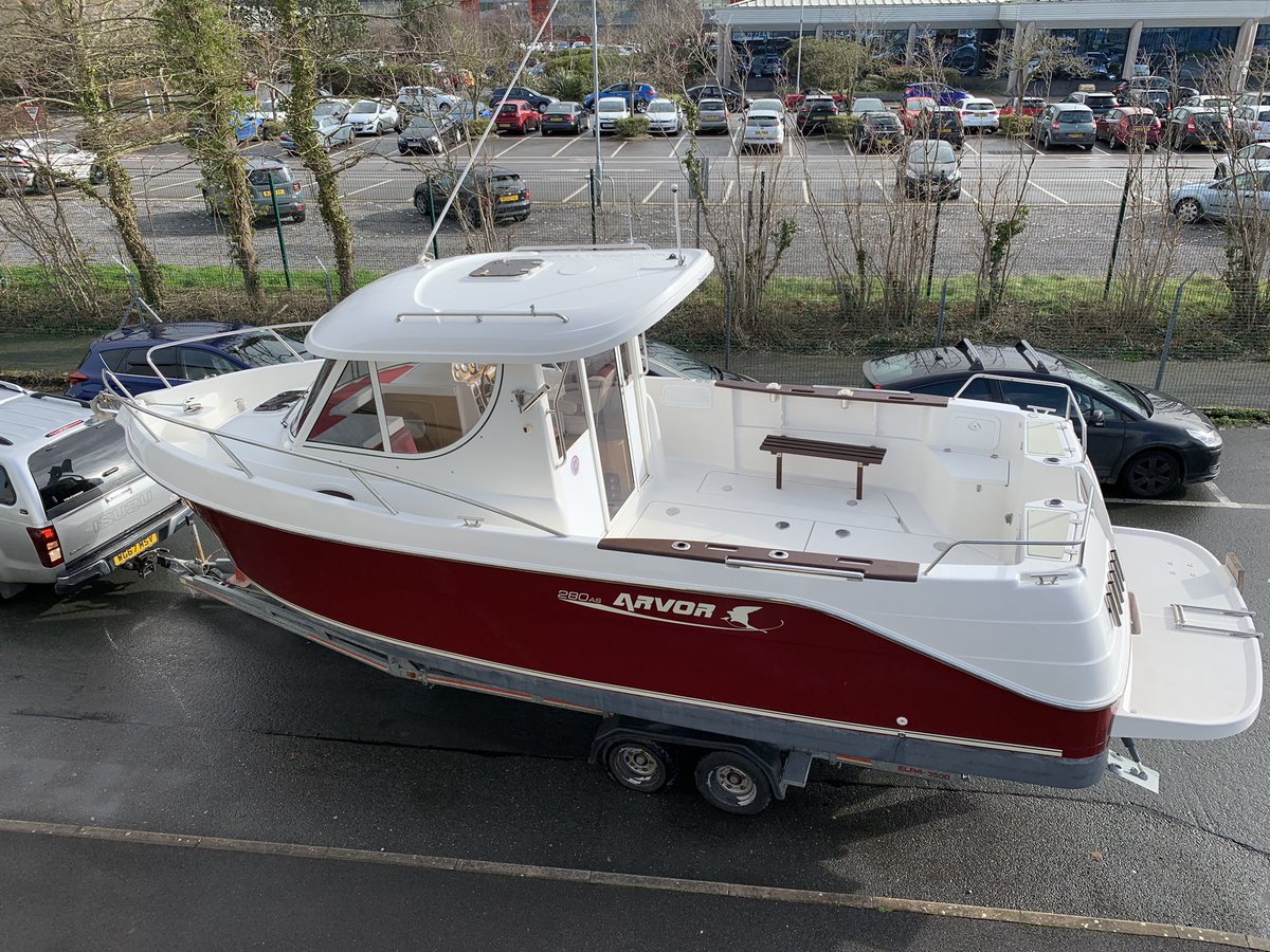 BAO4S's tweet image. This Arvor 280as Is now on display with us @BAO4S ready for viewing. Pop down to @yachthavenquay to take a look