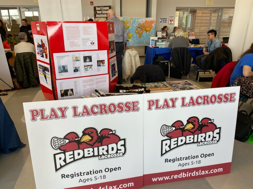 We’re at the East Gwillimbury Family Fun Day! Stop by the Redbirds booth to check out what lacrosse programs we have to offer! #familyday #growthegame #lacrosse