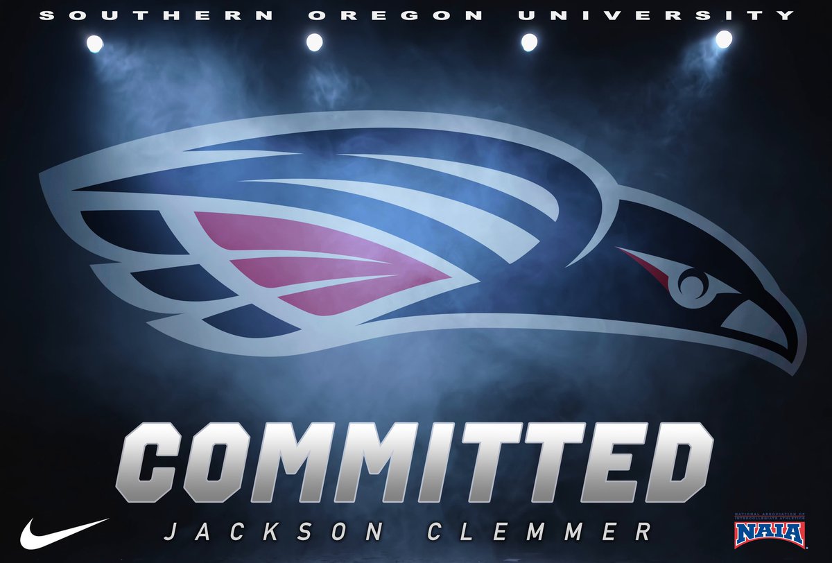 _JCLEM_'s tweet photo. After an exciting and busy recruiting season, I am excited to say I have committed to Southern Oregon University, I want to thank my family, highschool coaches, and @CoachChinSOU and @CoachHall_SOU for making this all possible!!! https://t.co/RJbFWF5YD2