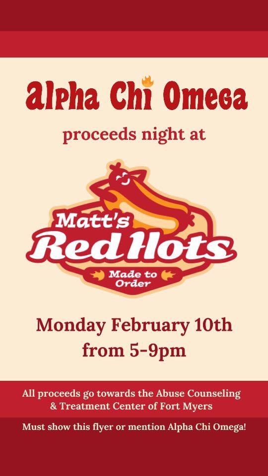 FGCU Alpha Chi Omega tweet media