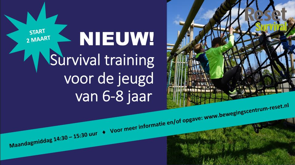 BC_Reset's tweet photo. NIEUW! Survivaltraining voor de jeugd van 6-8 jaar. We starten op maandag 2 maart om 14:30 uur. Interesse? Geef je dan nu op voor 4 introductie lessen:
https://t.co/hptq3p5QSO
#survival #jeugdtraining #starten #introductie #fit #bewegen #burgum #tdiel #resetsurvival https://t.co/fsUggggMCL