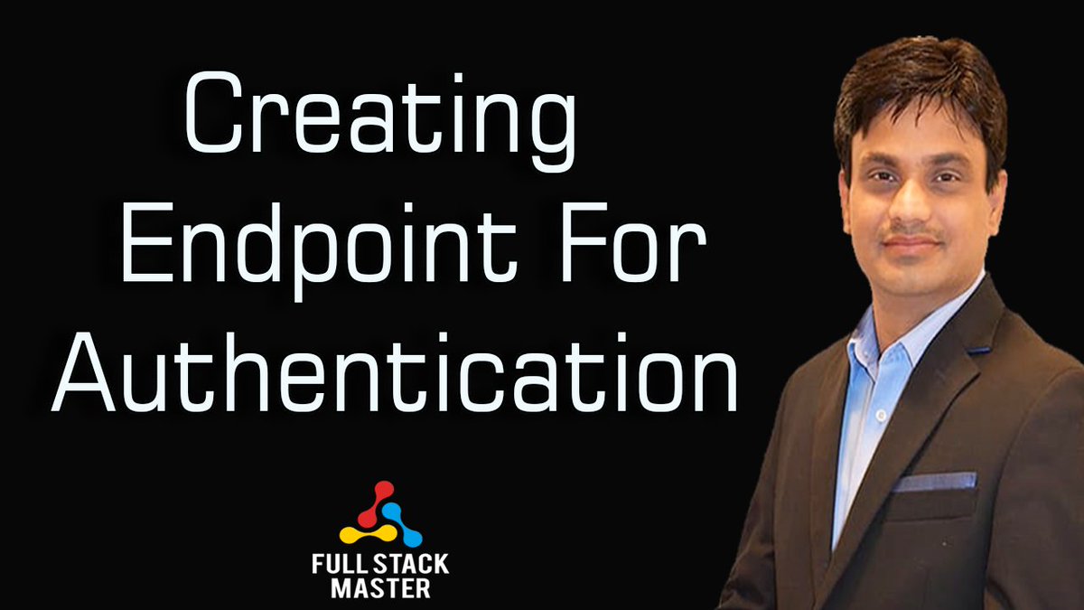 rupeshtiwari_co's tweet image. In this demo session Creating Endpoint For Authentication | Express | Demo | 0009-19 we will create a restful API and will host it in Node.js using express.  #Angular #fullstackmaster #JavaScript #rupeshtiwari bit.ly/38fVKEC