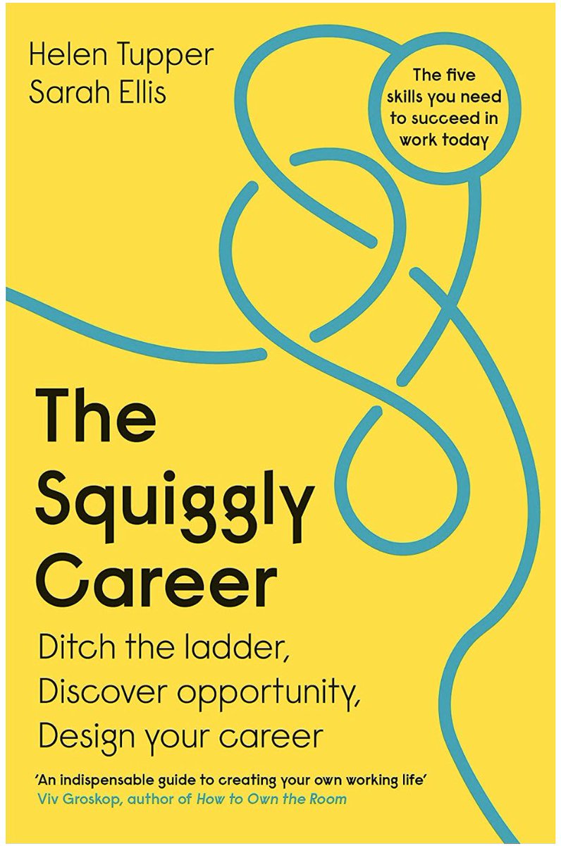 Love this approach to career progression: try new things, never shy away from challenges, work out what you love and craft the career that suits you. Essentially - embrace the Squiggly Career! A great read. 

<a href="/Amazing_If/">Amazing If</a> #squigglycareers #bookofthemonth #authorsanon