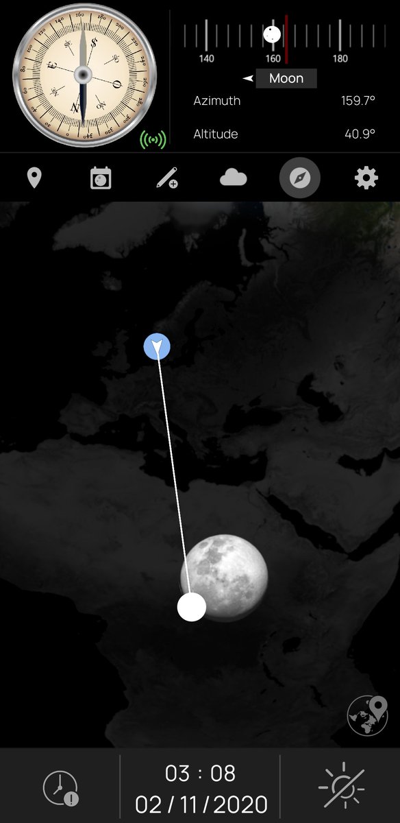 SimulationFlat's tweet image. New update is coming today will add these features:
- The app now can automatically pin point your location.
- You can observe the local directions of the sun and moon with high accuracy at any date and time with any given location using compass.
And much more..