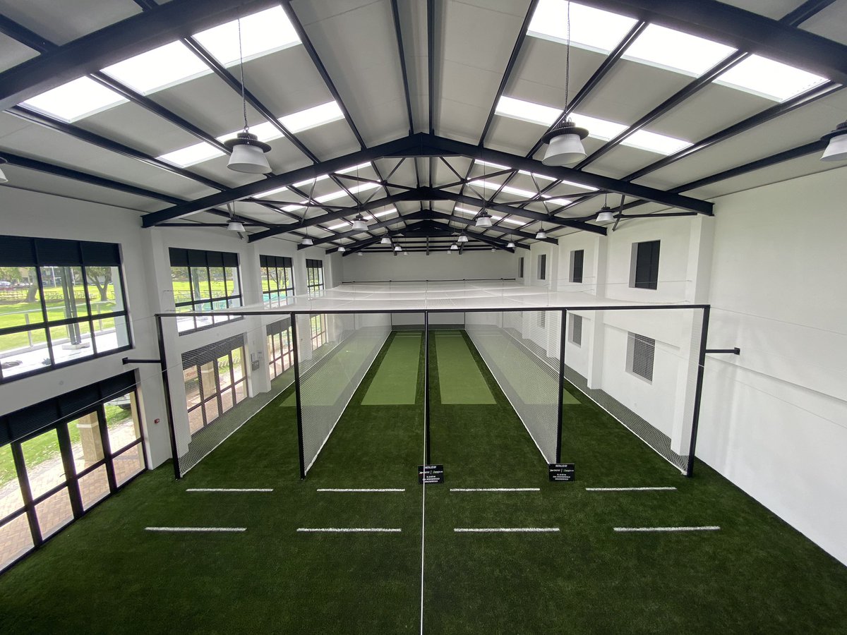 Excitement building as we are getting ready for tomorrow’s official opening of our brand new indoor Carleton Lloyd Cricket Centre.
#BoschCricket