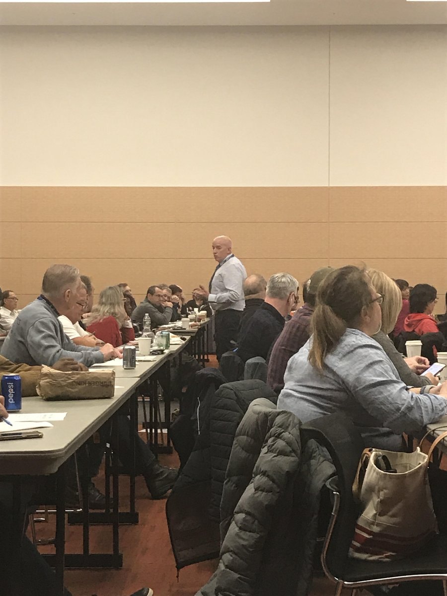 CHEFBCEC's tweet photo. "Employee safety is our number one priority here at Levy..." our very own Director of Experience Bill O'Brien wrapped up our annual training last week by demonstrating our safety procedures. #ThisIsLevy #OSHA #Knowledge https://t.co/gTWSiE7MzU