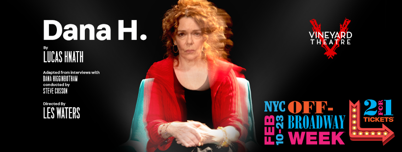 vineyardtheatre's tweet photo. It is the first week of performances for #DanaHPlay AND the first week of NYC Off-Broadway Week - what a coincidence! @nycgo https://t.co/68cHIDvPQJ