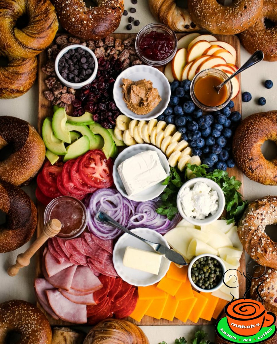 makeb_s's tweet photo. Sweet or Salty? Is up to you, but freshness defenitely is our thing We are here to join you in your process trust me Eating fresh, lean and tasty is your healthier option @makeb_s #grubhub #makebswpb #bagel #ubereats #mondaymotivation #yelpwestpalm #eat24 https://t.co/N2tmnz1FHs
