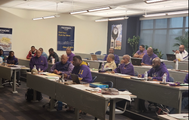 Thanks to The Epsilon Nu Chapter of Omega Psi Phi Fraternity for inviting us to talk about Mentor Upstate. They had their chapter retreat in Spartanburg and invited us to train their members to be mentors in their community.