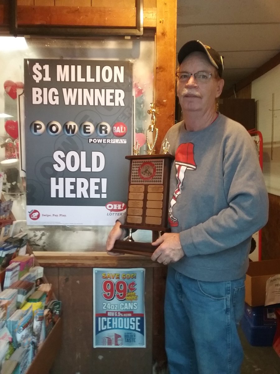 Looking to become the next millionaire, Stinger stops by Shannon's Mini Mart to purchase a lottery ticket.