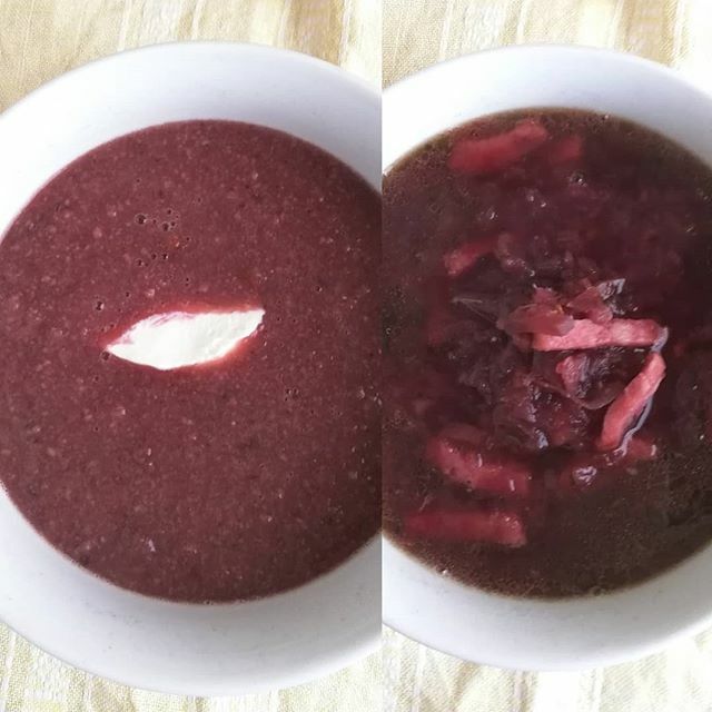 Näin se vaan jatkuu, mulle se soseutettu versio bortsista kun saan syötyä. Eniten toi maku ongelmana, kuin juuri nyt nieleminen. Bortsille löytyy parikin reseptiä blogista.
#punajuuri #keitto #keittopäivä #kotikokki #hyväruokaparempimieli #arkiruoka #per… ift.tt/31F2RDS