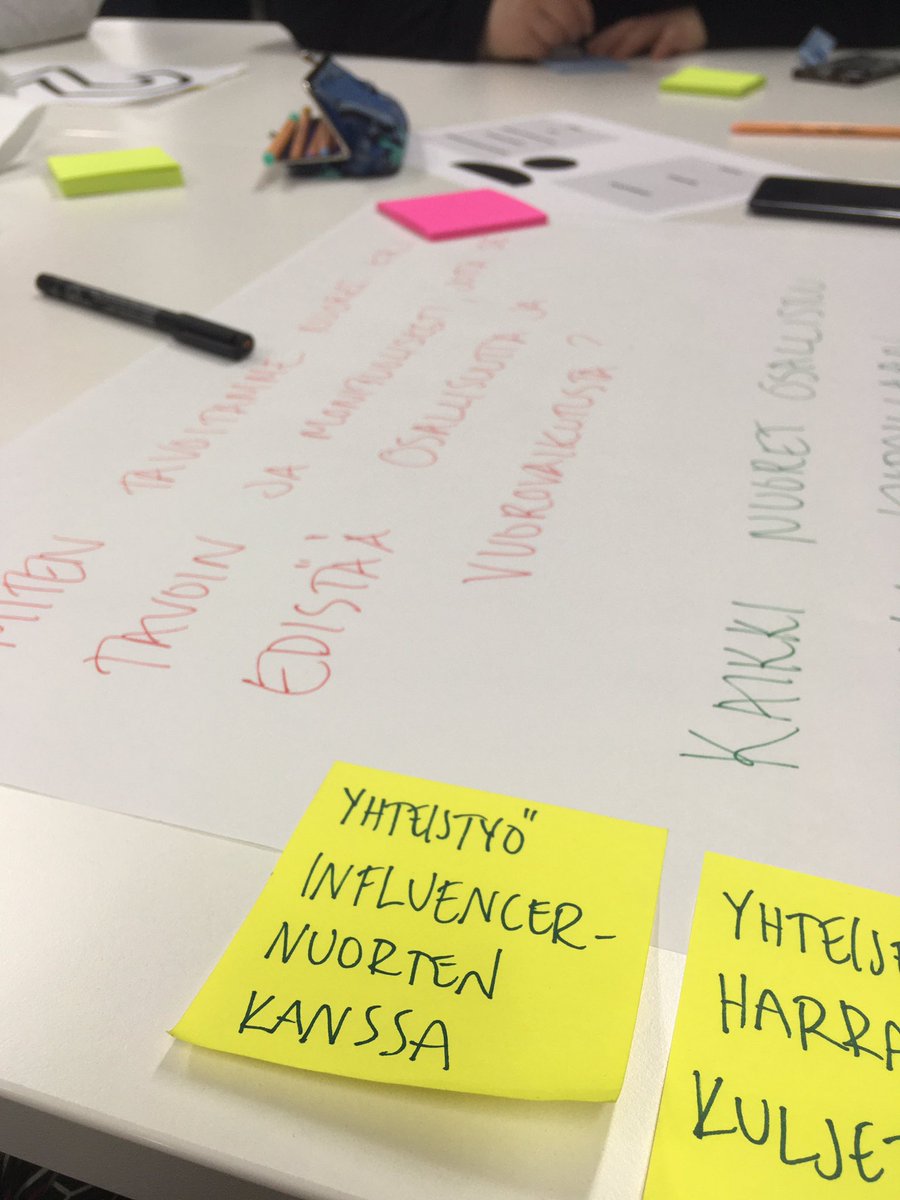 jaanakoskela's tweet photo. Tänään jatkuivat #Hack4Society-työpajat teemalla #osallisuus ja #vuorovaikutus. Työryhmämme valitsi kohderyhmäksi #nuoret. Inspiroivassa ympäristössä @ulapland!
#lappi #tulevaisuus #yhteistyö https://t.co/5Ey9b4dqzj