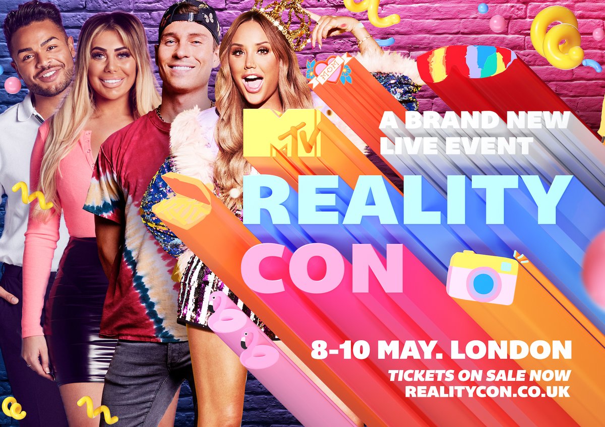 MTVUK's tweet photo. Planning on coming to #RealityConUK? Here's everything you need to know including which of your fave reality stars are gonna be there... π >>> https://t.co/f1hSnkPhNg https://t.co/5vFfss3ZXC