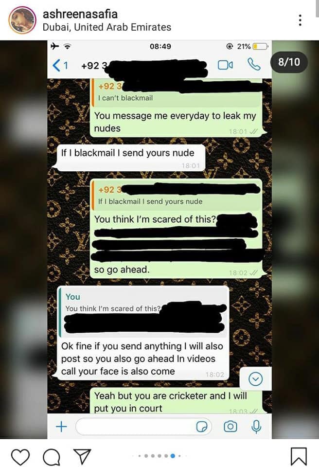 After #Imam and #Shaheen, Here comes #Shadab Khan blackmailing a girl to keep their relationship #SECRET after one journalist from Pakistan public their secret #relationship 
#tabhiwalitabdeeli #delhibanaygakhalistan2020 #shadabkhan
Full story on her #Instagram #ashreenasafia