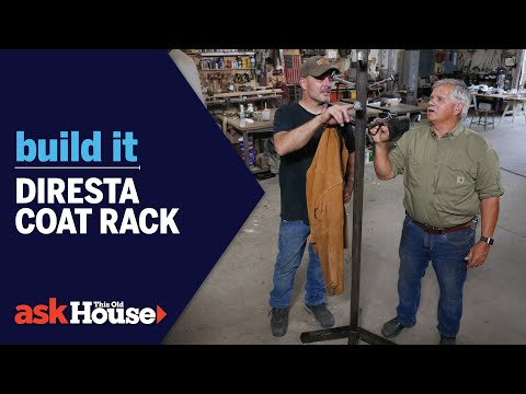 Metal Coat Rack with Jimmy DiResta | Build It | Ask This Old House youtube.com/watch?v=Fa1hpu…
