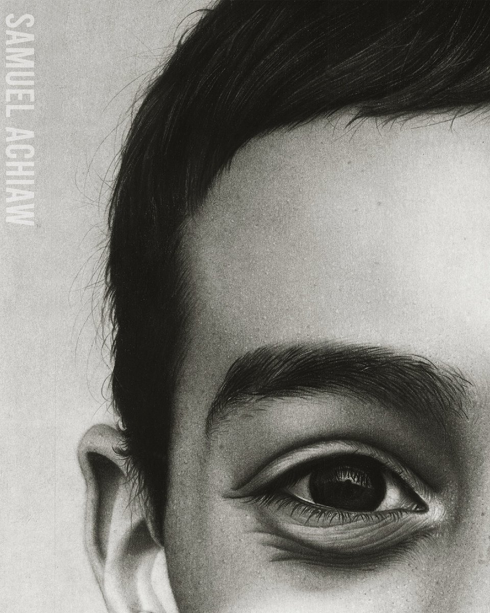 achiaw_samuel's tweet photo. Close-ups of my latest pencil portrait.
#closeup #pencilportrait #details #realism #photorealism #artwork #pencilart #hypperrealism #eyes #monochrome https://t.co/szf0P4cx18