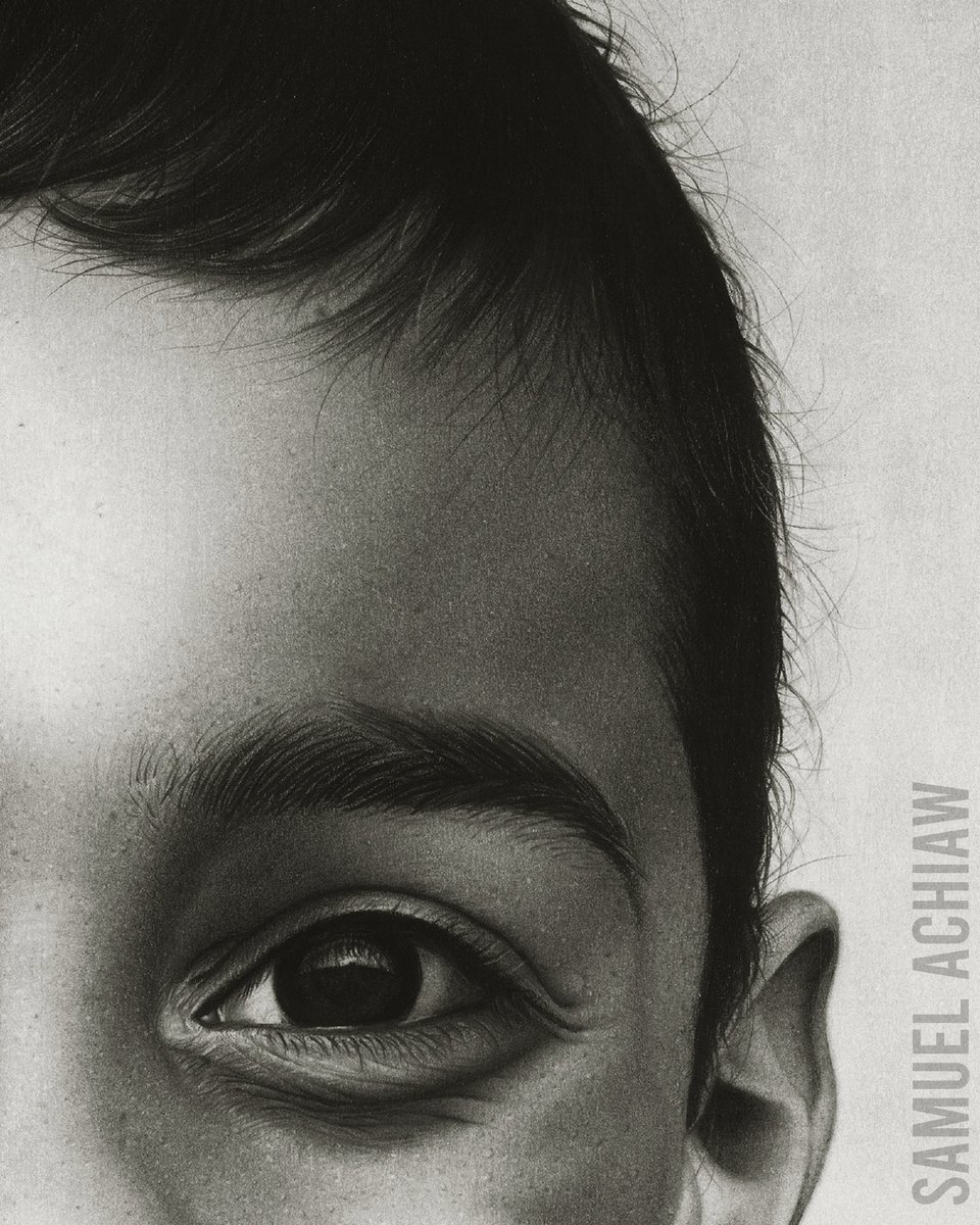 achiaw_samuel's tweet photo. Close-ups of my latest pencil portrait.
#closeup #pencilportrait #details #realism #photorealism #artwork #pencilart #hypperrealism #eyes #monochrome https://t.co/szf0P4cx18